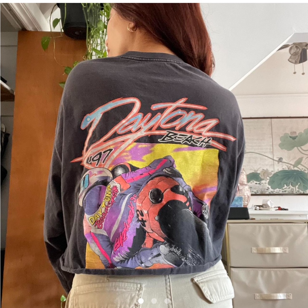 SOLD!!!! JGALT Daytona Cropped Long Sleeve